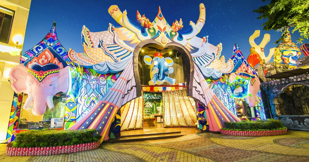 Phuket Fantasea is a check-in point for tourists worldwide